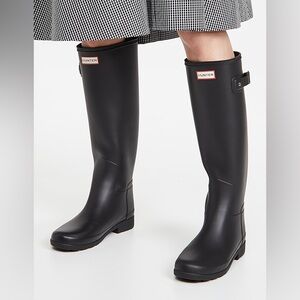 Hunter Original Tall Rain Boots Matte Black